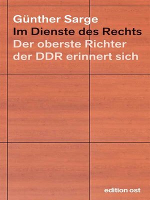 cover image of Im Dienste des Rechts